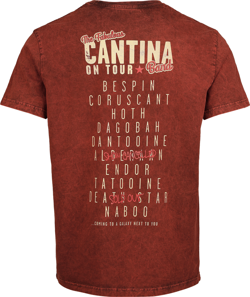 T-Shirt Manches courtes  de Star Wars - Cantina Band - S à 4XL - pour Homme - multicolore - Star Wars - View 2