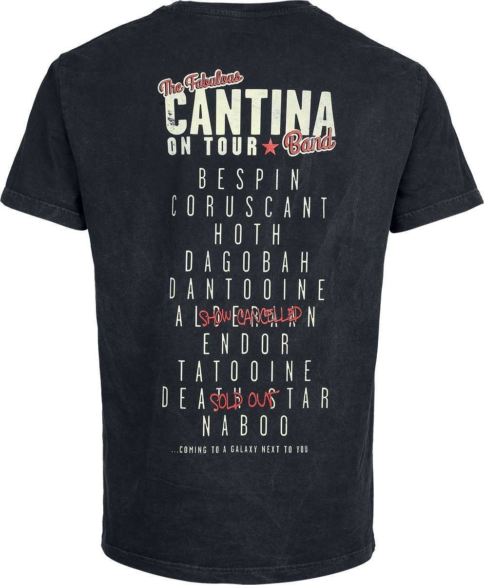 T-Shirt Manches courtes  de Star Wars - S à 4XL - pour Homme - multicolore - Star Wars - View 2