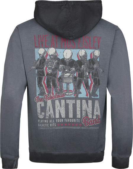 Sweat-shirt à capuche  de Star Wars - Cantina Band - S à XXL - pour Homme - multicolore - Star Wars - View 2