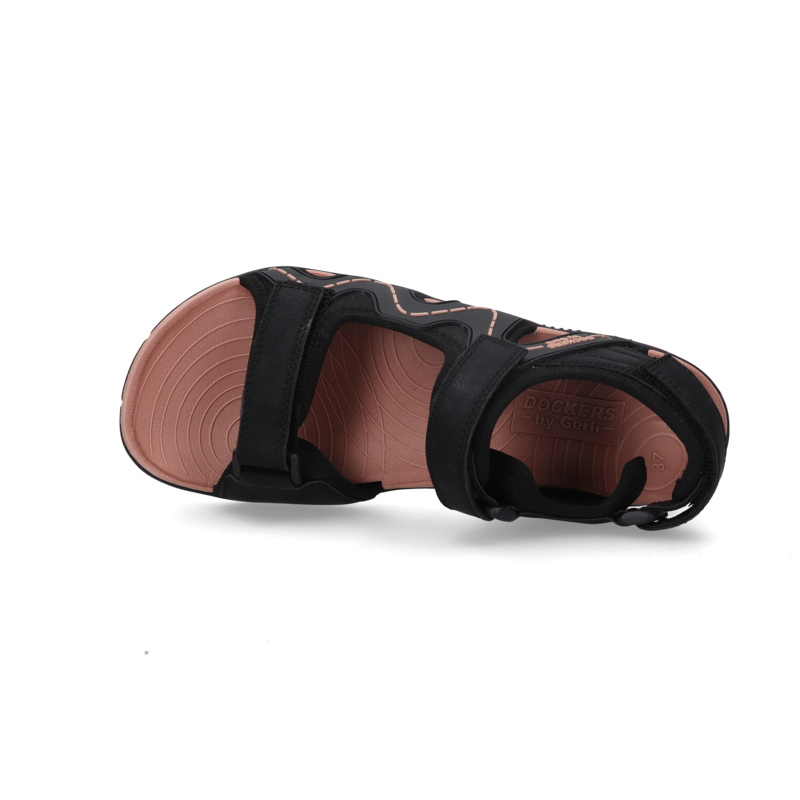 Tongs  de Dockers by Gerli - Sandales - EU37 à EU42 - pour Femme - noir - Dockers by Gerli - View 2