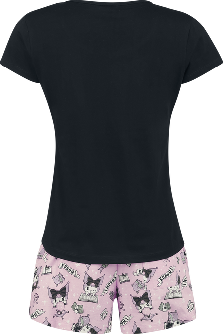 Pyjama  de Hello Kitty - Hello Kitty & Ses Amis - Kuromi - Boule de Cristal - S à 3XL - pour Femme - multicolore - Hello Kitty - View 2