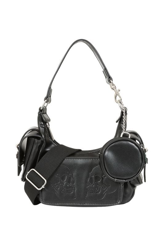 Sac à bandoulière Gothic de Banned Alternative - Twin Terror - Sac - pour Femme - noir - Banned Alternative