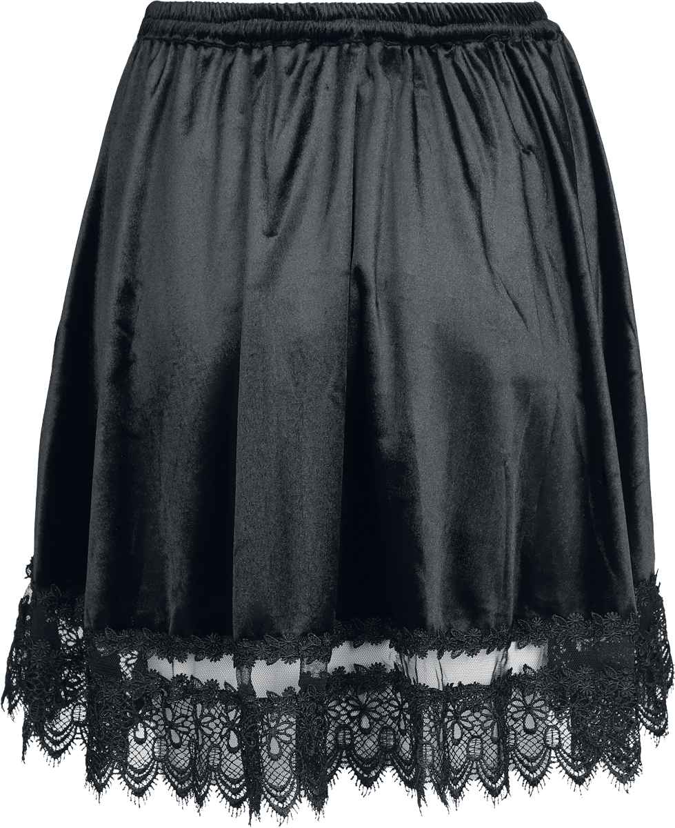 Jupe courte Gothic de Sinister Gothic - Gothic - Jupe - XS à XXL - pour Femme - noir - Sinister Gothic - View 2