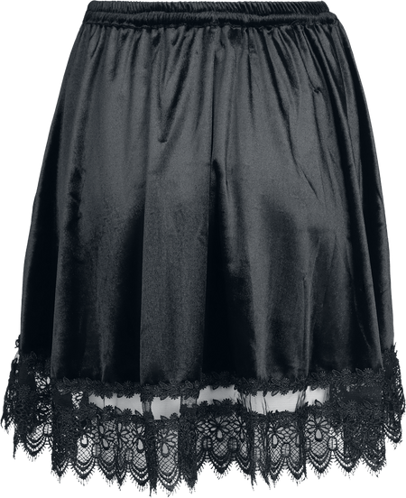 Jupe courte Gothic de Sinister Gothic - Gothic - Jupe - XS à XXL - pour Femme - noir - Sinister Gothic - View 2