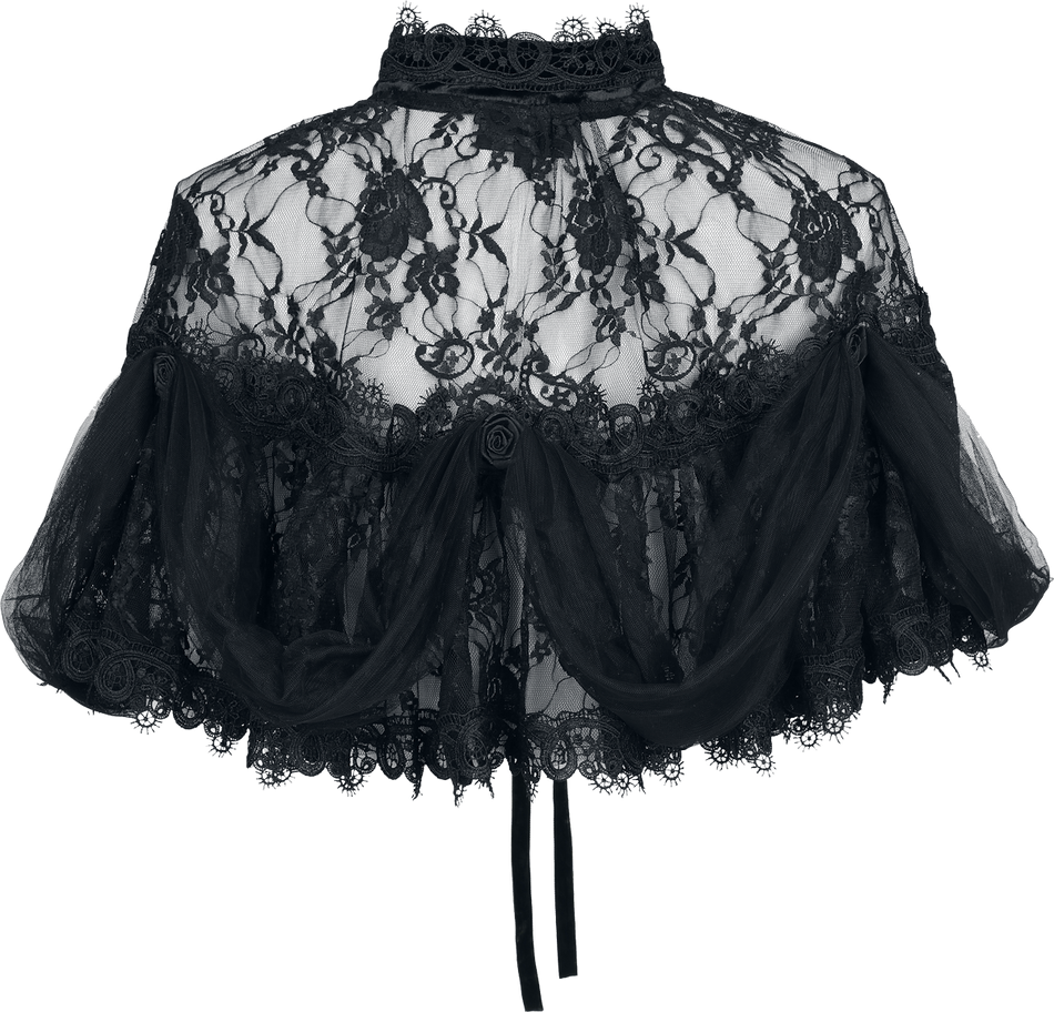 Pélerine Gothic de Sinister Gothic - Cape Gothique - Standard - pour Femme - noir - Sinister Gothic - View 2