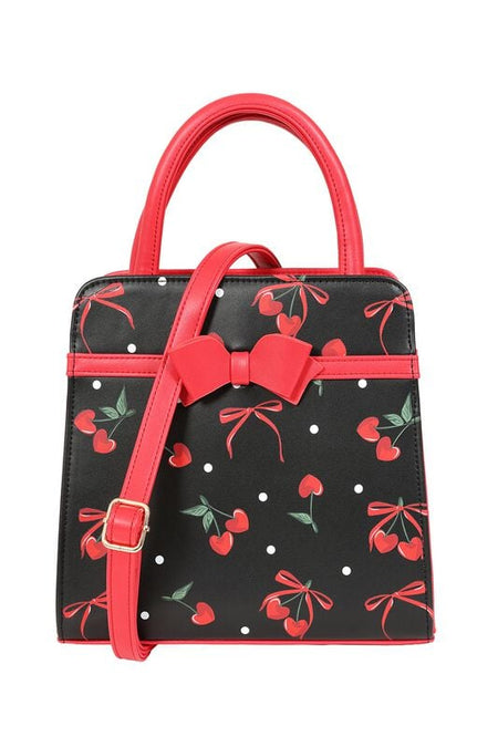Sac à main  de Banned Retro - Cherries & Bows - Sac à Main - pour Unisexe - multicolore - Banned Retro