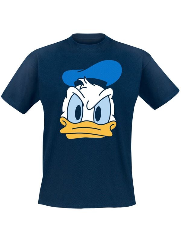 T-Shirt Manches courtes Disney de Mickey & Minnie Mouse - Donald - S à 3XL - pour Homme - bleu - Mickey & Minnie Mouse