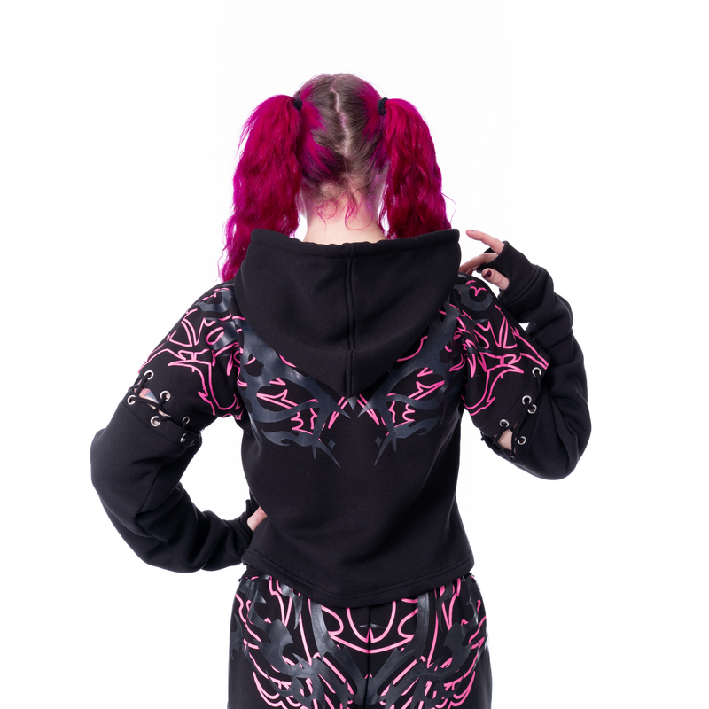 Sweat-shirt à capuche Gothic de Heartless - Thornchant - Sweat à Capuche - XS à 4XL - pour Femme - noir - Heartless - View 2