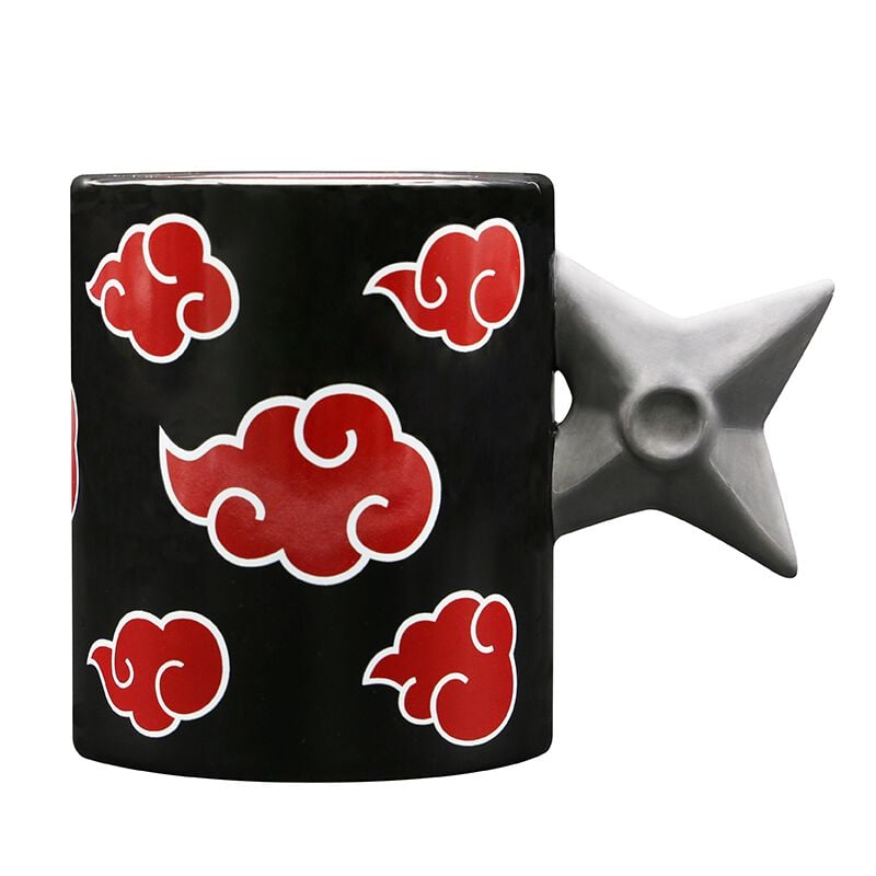 Mug  de Naruto - Shuriken Akatsuki - pour Indifférent - multicolore - Naruto
