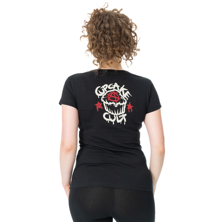 T-Shirt Manches courtes Gothic de Cupcake Cult - In the Mood - XS à 4XL - pour Femme - noir - Cupcake Cult - View 2