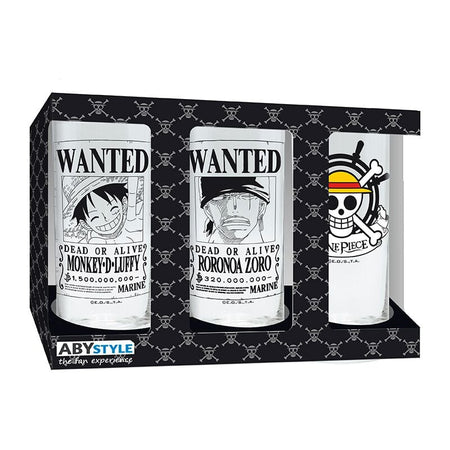 Lot de verres  de One Piece - Gläser Set - pour Unisexe - transparent - One Piece