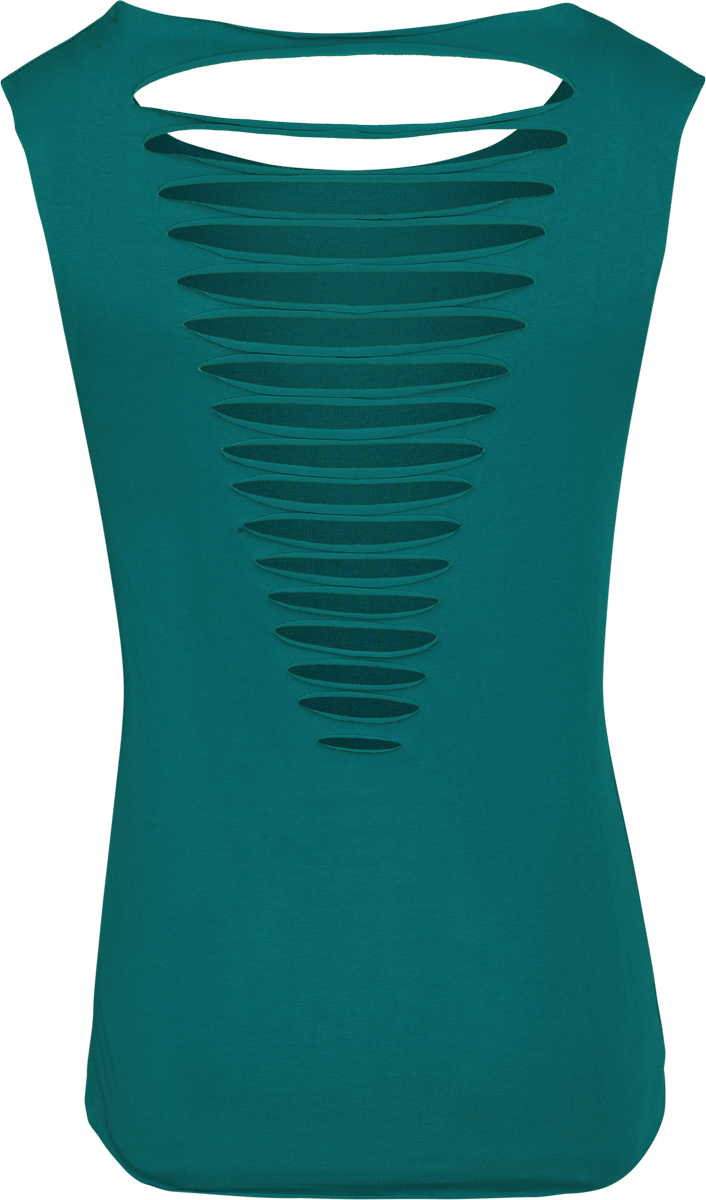 Top  de RED by EMP - Nothing to lose Top - S à XXL - pour Femme - turquoise - RED by EMP - View 2
