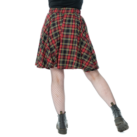 Jupe courte Gothic de Vixxsin - Heleni - Jupe - XS à 4XL - pour Femme - noir - Vixxsin - View 2