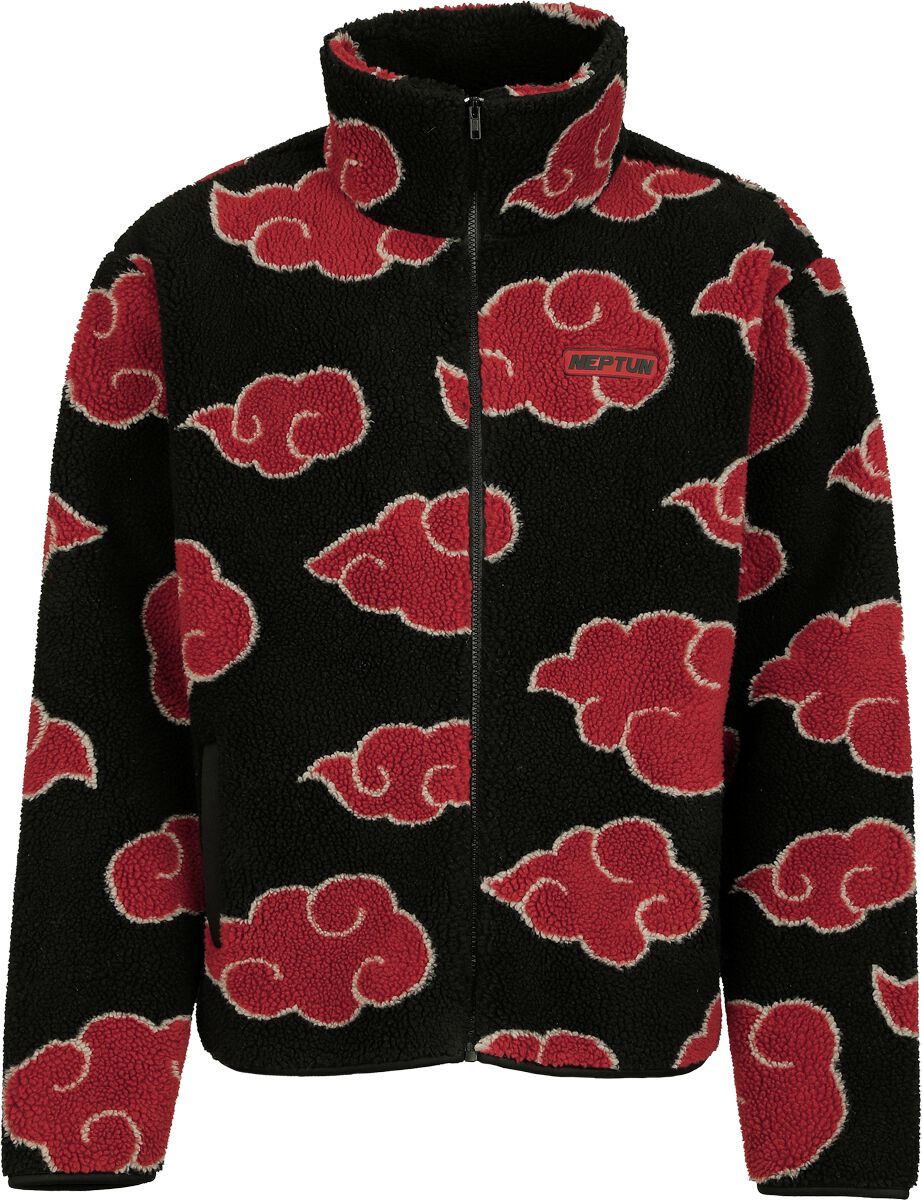 Veste Polaire  de Naruto - Shippuden - Akatsuki - XL à 3XL - pour Homme - noir - Naruto