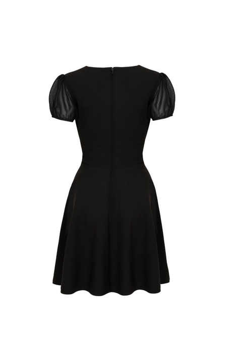 Robe courte  de Hell Bunny - Elyse Dress - XS à XXL - pour Femme - noir - hell bunny - View 2
