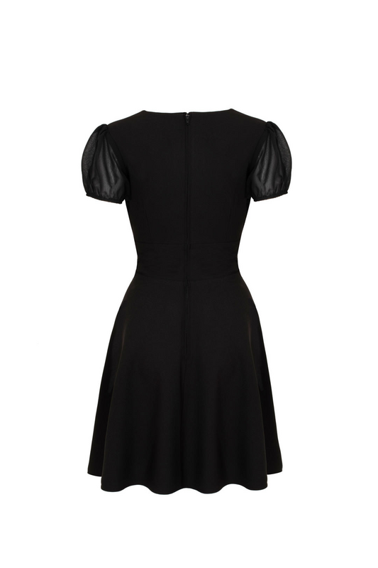Robe courte  de Hell Bunny - Elyse Dress - XS à XXL - pour Femme - noir - hell bunny - View 2
