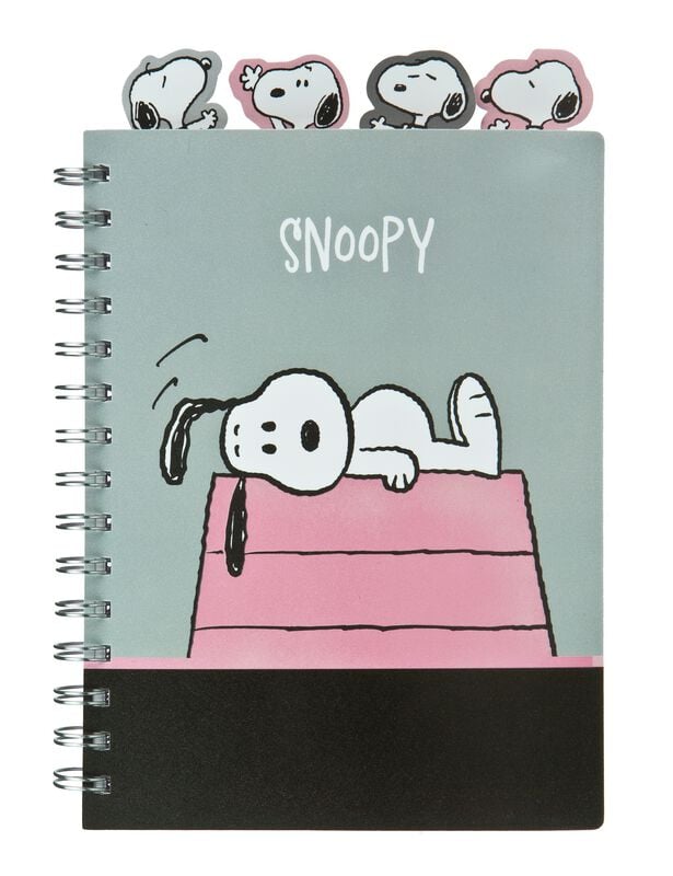Classeur à anneaux  de Snoopy - pour Indifférent - multicolore - Snoopy