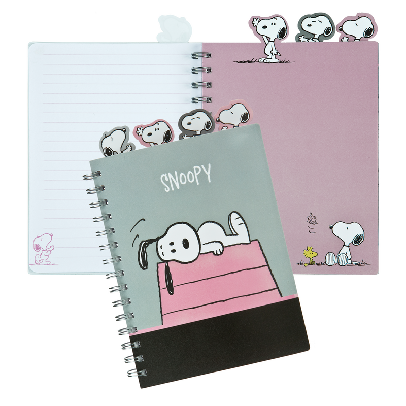 Classeur à anneaux  de Snoopy - pour Indifférent - multicolore - Snoopy - View 2