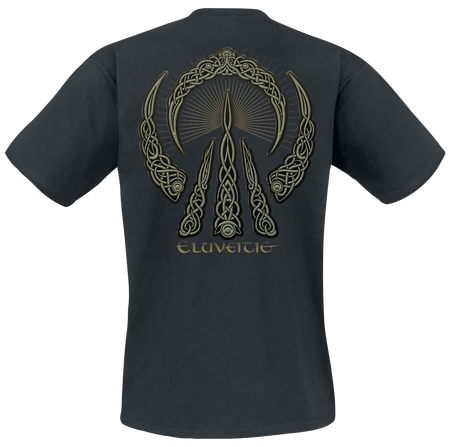 T-Shirt Manches courtes  de Eluveitie - Signet Ornaments - S à 3XL - pour Homme - noir - Eluveitie - View 2