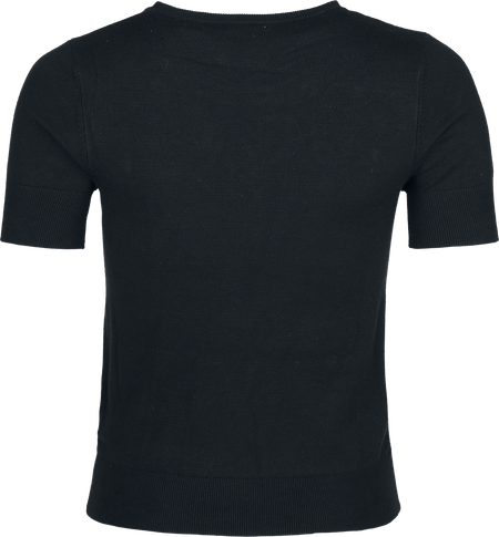 T-Shirt Manches courtes Rockabilly de Hell Bunny x Bisounours - XS à 4XL - pour Femme - noir - Hell Bunny x Bisounours - View 2