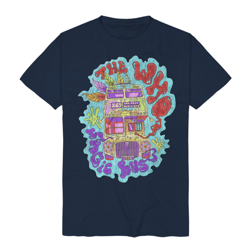 T-Shirt Manches courtes  de The Who - Too Much Magic Bus - S à 3XL - pour Homme - marine - The Who - View 2