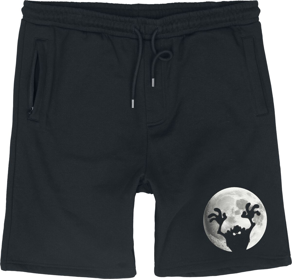 Short  de Looney Tunes - Taz - Moonlight - S à 3XL - pour Homme - noir - Looney Tunes