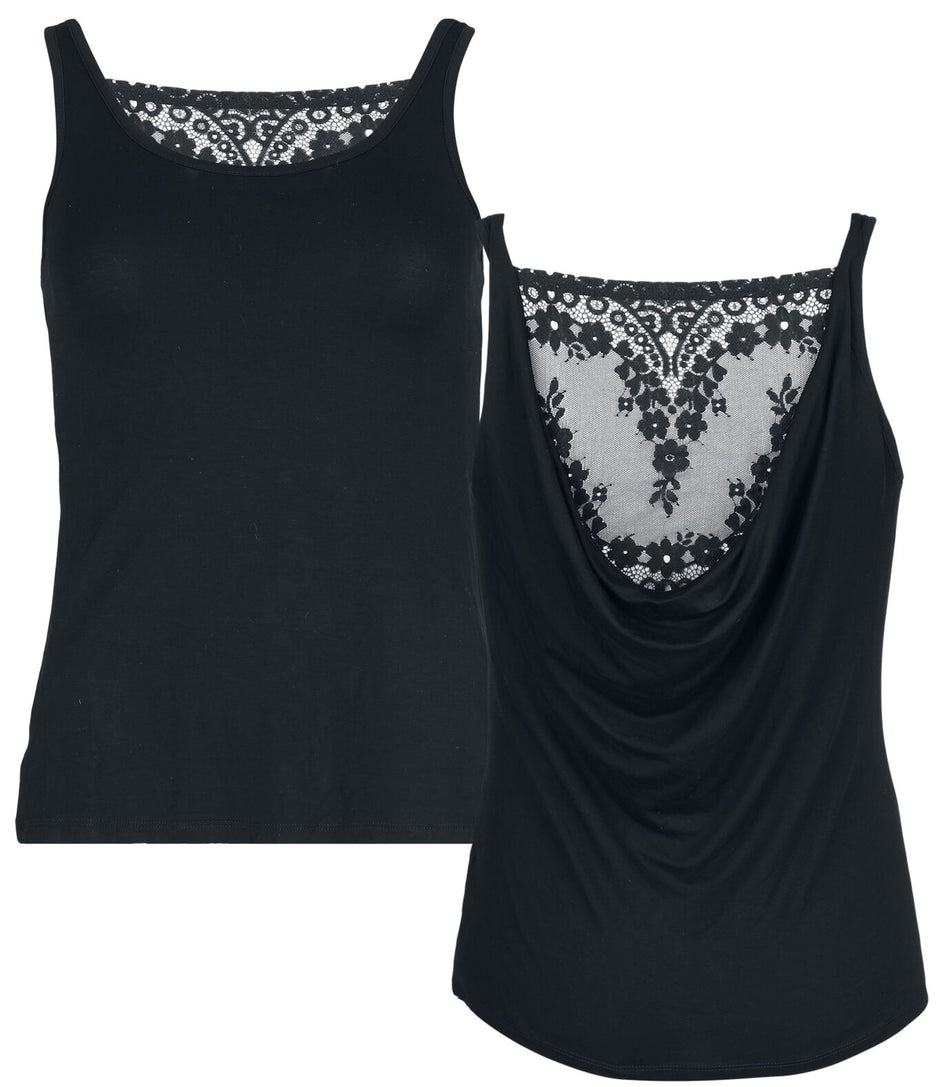 Top  de Black Premium by EMP - Essential Top - S à XXL - pour Femme - noir - Black Premium by EMP