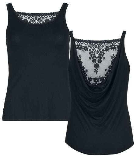 Top  de Black Premium by EMP - Essential Top - S à XL - pour Femme - noir - Black Premium by EMP
