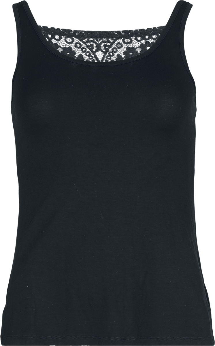 Top  de Black Premium by EMP - Essential Top - S à XL - pour Femme - noir - Black Premium by EMP - View 2