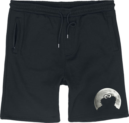 Short  de Sesame Street - Cookie Monster - Krümelmonster - Moonlight - S à 3XL - pour Homme - noir - Sesame Street