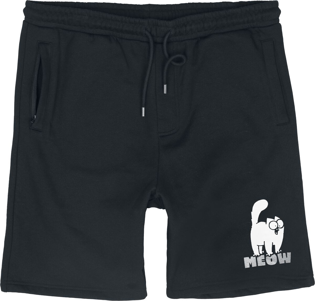 Short  de Simon's Cat - Simon´s Cat - S à 3XL - pour Femme - noir - Simon's Cat