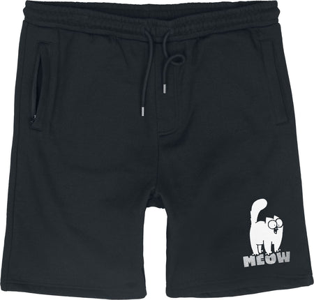 Short  de Simon's Cat - Simon´s Cat - S à 3XL - pour Femme - noir - Simon's Cat