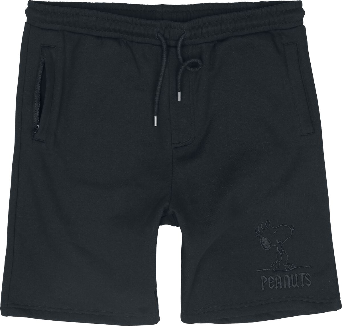 Short  de Snoopy - S à 3XL - pour Homme - noir - Snoopy