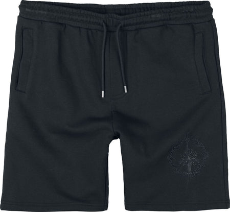 Short  de Le Seigneur Des Anneaux - Arbre Du Gondor - S à 3XL - pour Homme - noir - Le Seigneur Des Anneaux