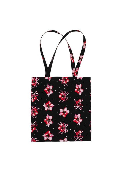 Sac En Tissu  de Hell Bunny - CHERILYN TOTE BAG - pour Femme - noir - hell bunny