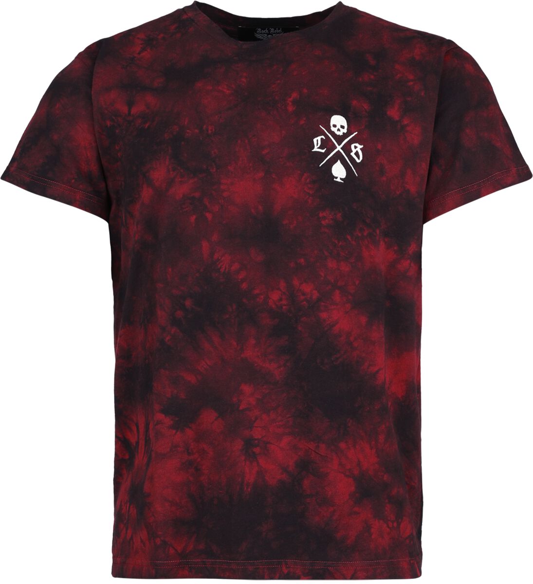 T-Shirt Manches courtes  de Rock Rebel by EMP - Lost Souls - T-shirt - S à XXL - pour Homme - noir/rouge - Rock Rebel by EMP