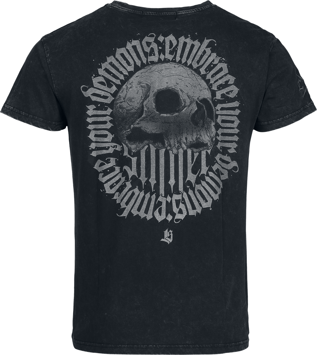 T-Shirt Manches courtes  de Rock Rebel by EMP - Lost Souls - T-shirt - S à XXL - pour Homme - gris - Rock Rebel by EMP - View 2