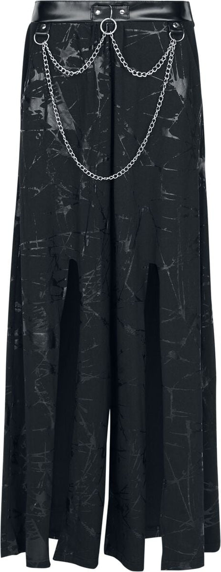 Pantalon en toile Gothic de Vixxsin - L-NGHTS-B - XS à XXL - pour Femme - noir - Vixxsin