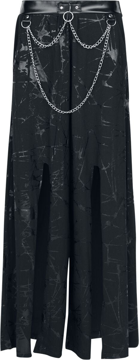 Pantalon en toile Gothic de Vixxsin - L-NGHTS-B - XS à XXL - pour Femme - noir - Vixxsin