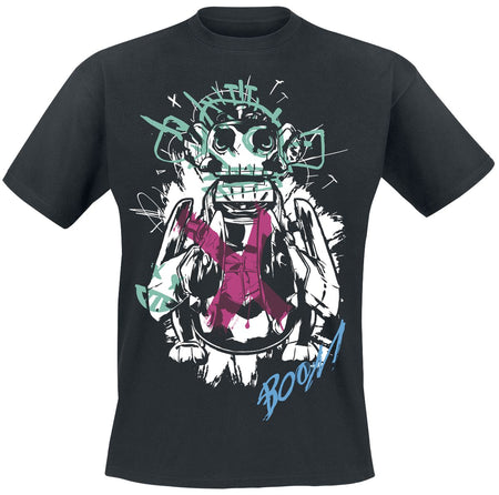T-Shirt Manches courtes Gaming de League of Legends - Arcane - Arcane - Monkey Bomb - S à XXL - pour Unisexe - noir - League Of Legends