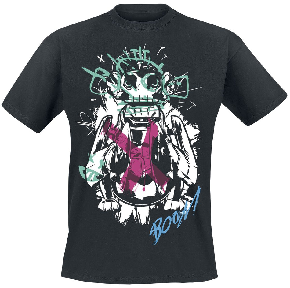 T-Shirt Manches courtes Gaming de League of Legends - Arcane - Arcane - Monkey Bomb - S à XXL - pour Unisexe - noir - League Of Legends