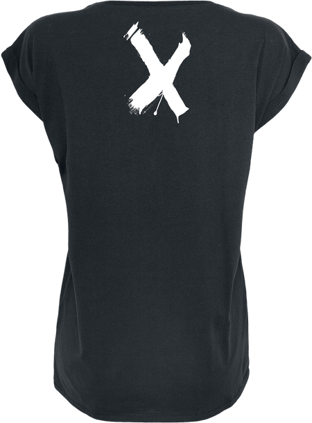 T-Shirt Manches courtes Gaming de League of Legends - Arcane - Arcane - Butterfly - L à XXL - pour Femme - noir - League Of Legends - View 2