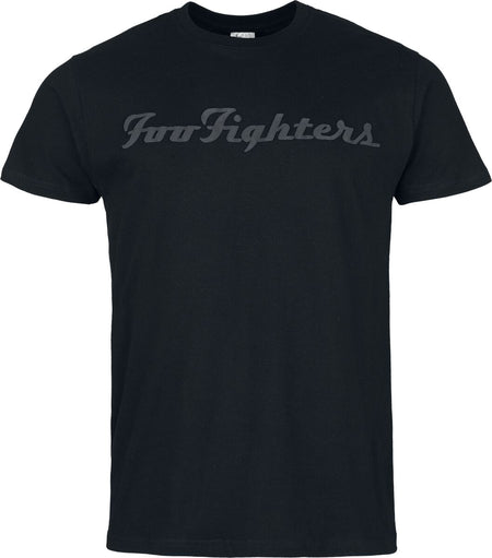 T-Shirt Manches courtes  de Foo Fighters - Logo 3D Druck - L à 3XL - pour Homme - noir - Foo Fighters