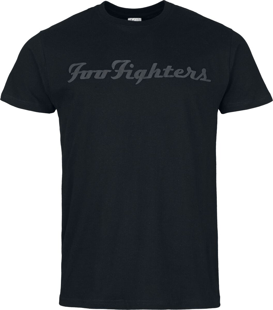 T-Shirt Manches courtes  de Foo Fighters - Logo 3D Druck - L à 3XL - pour Homme - noir - Foo Fighters
