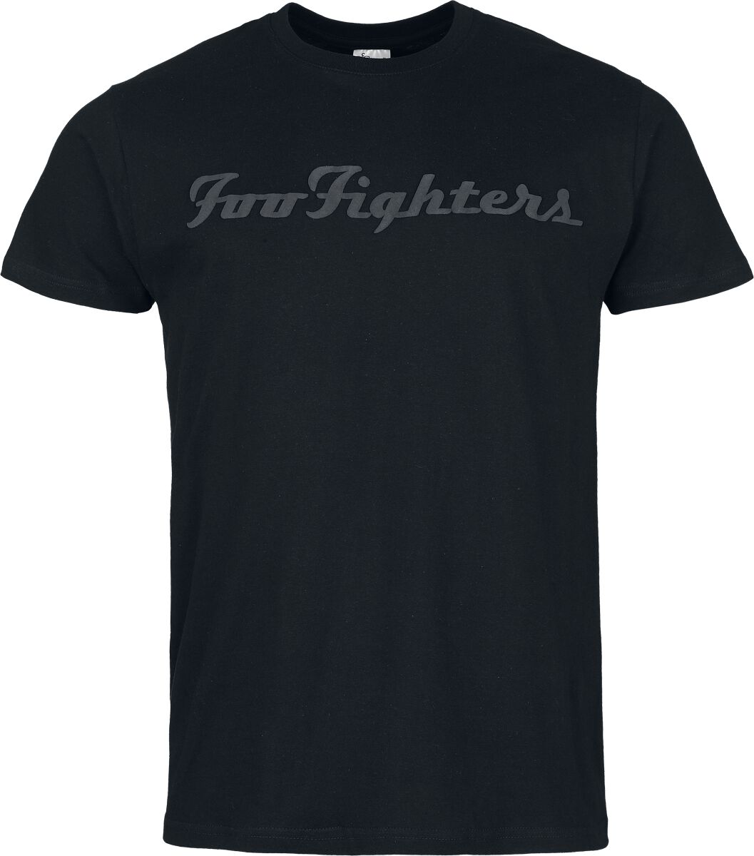 T-Shirt Manches courtes  de Foo Fighters - Logo 3D Druck - S à 3XL - pour Homme - noir - Foo Fighters