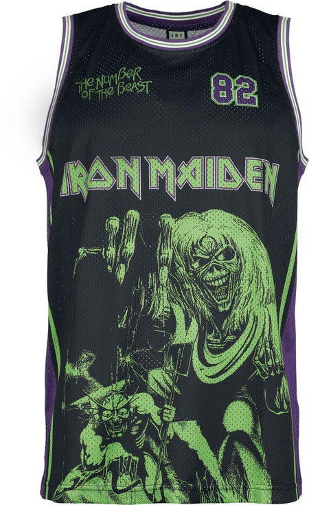 Jersey  de Iron Maiden - Amplified Collection - BB Vest - S à 5XL - pour Homme - multicolore - Iron Maiden
