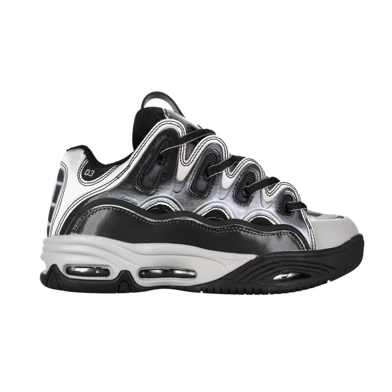 Baskets  de Osiris - D3 2001 - EU37 à EU47 - pour Unisexe - noir/argent - Osiris
