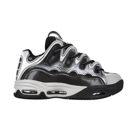 Baskets  de Osiris - D3 2001 - EU37 à EU47 - pour Unisexe - noir/argent - Osiris