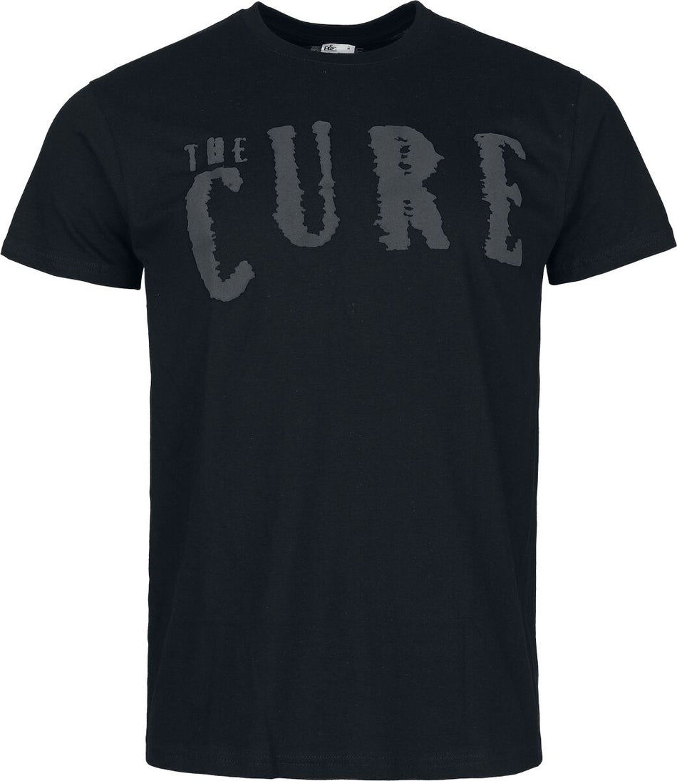 T-Shirt Manches courtes  de The Cure - Logo 3D Druck - S à 3XL - pour Homme - noir - The Cure