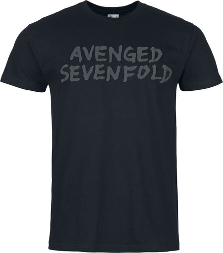 T-Shirt Manches courtes  de Avenged Sevenfold - Logo 3D Druck - S à 3XL - pour Homme - noir - Avenged Sevenfold